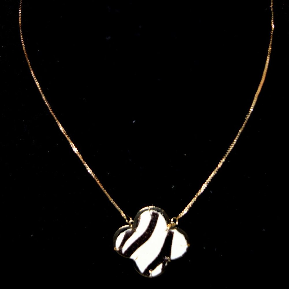 Carolina Zebra Necklace
